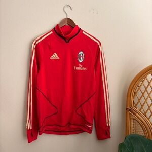 Modern Authentic Adidas Sportswear 2010-2011 AC Milan Longsleeve Soccer Jersey